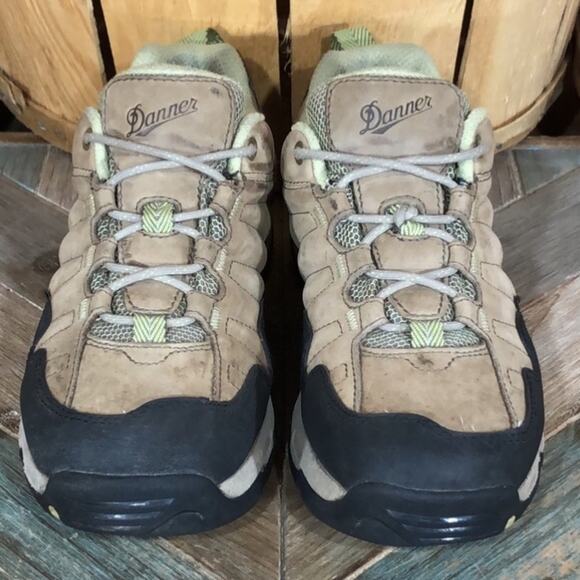 Danner Nobo Low 3” Goretex Waterproof Tan Leather Hiking Shoes Womens Size 8.5 - Picture 4 of 11